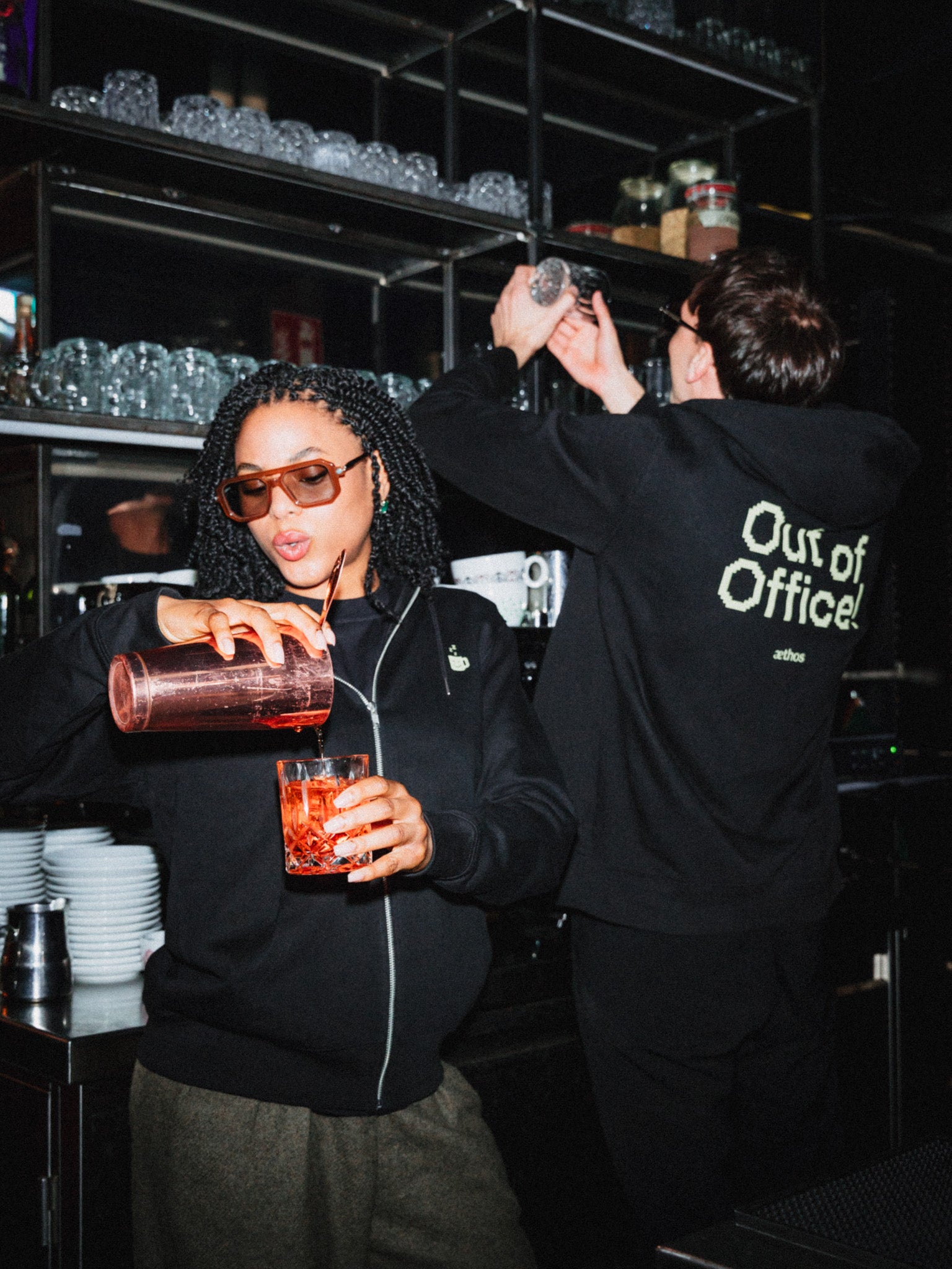 Aethos Out Of Office Regular Fit Hooded Zipper