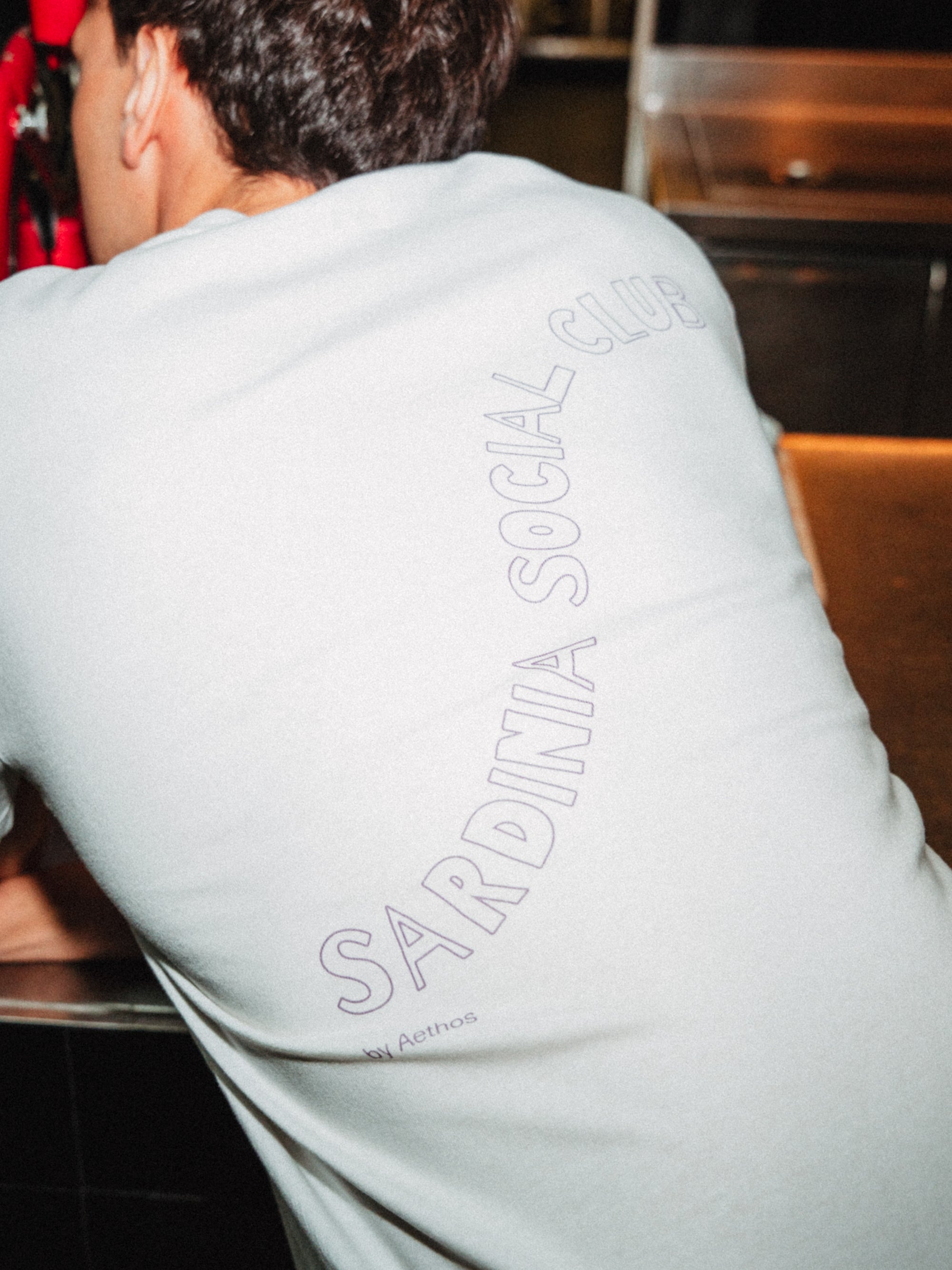 Aethos Sardinia Social Club Relaxed Fit T Shirt