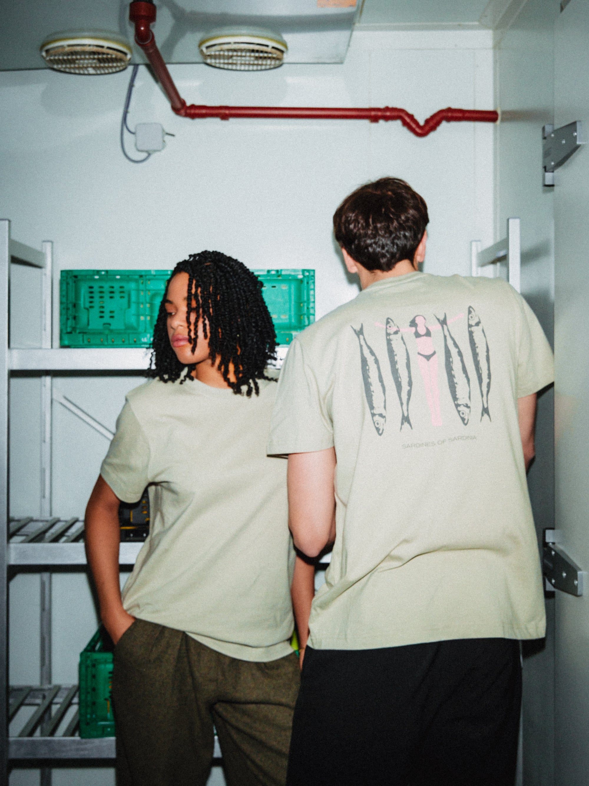 Aethos Sardines of Sardinia Relaxed Fit T Shirt