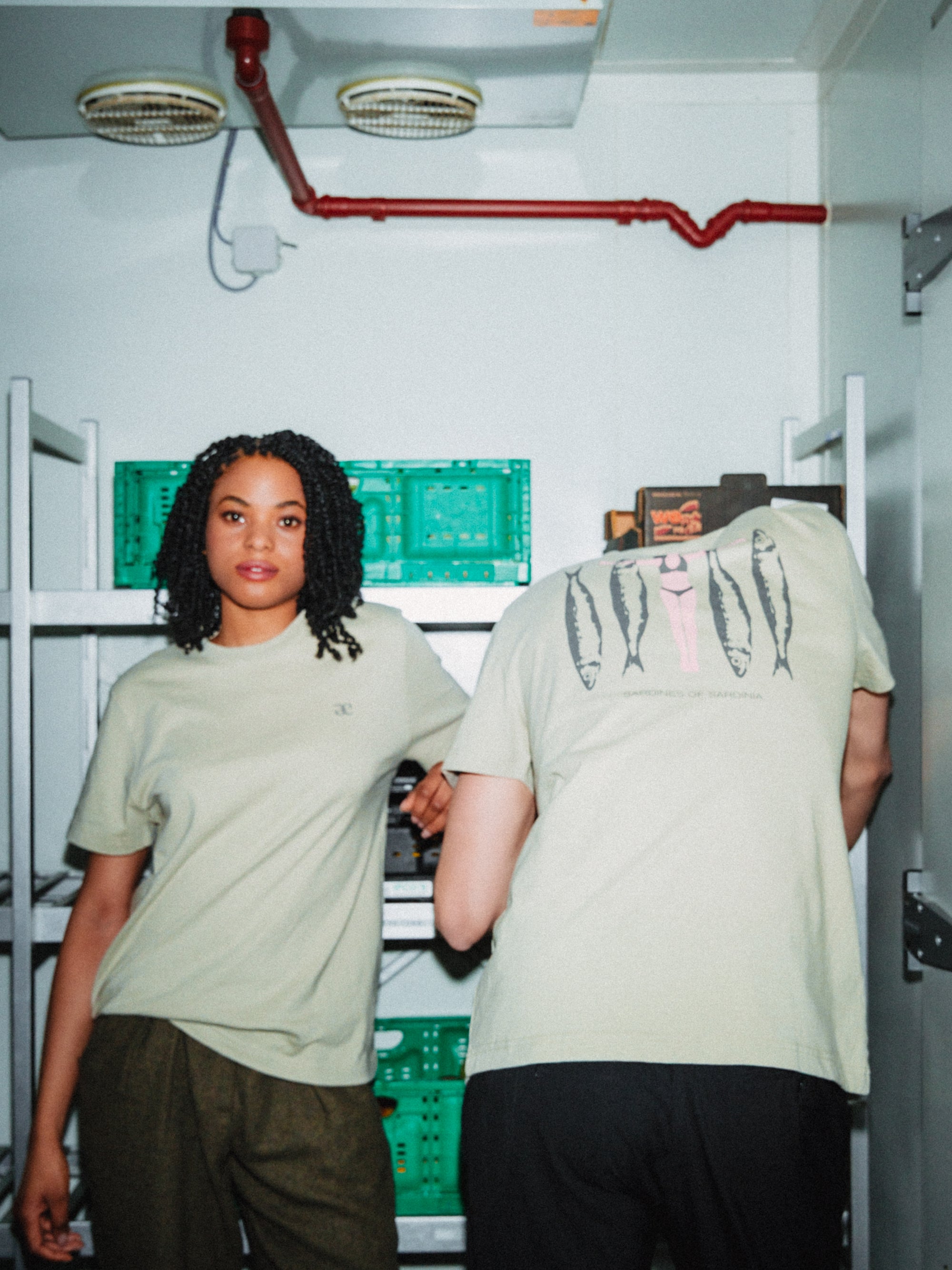 Aethos Sardines of Sardinia Relaxed Fit T Shirt