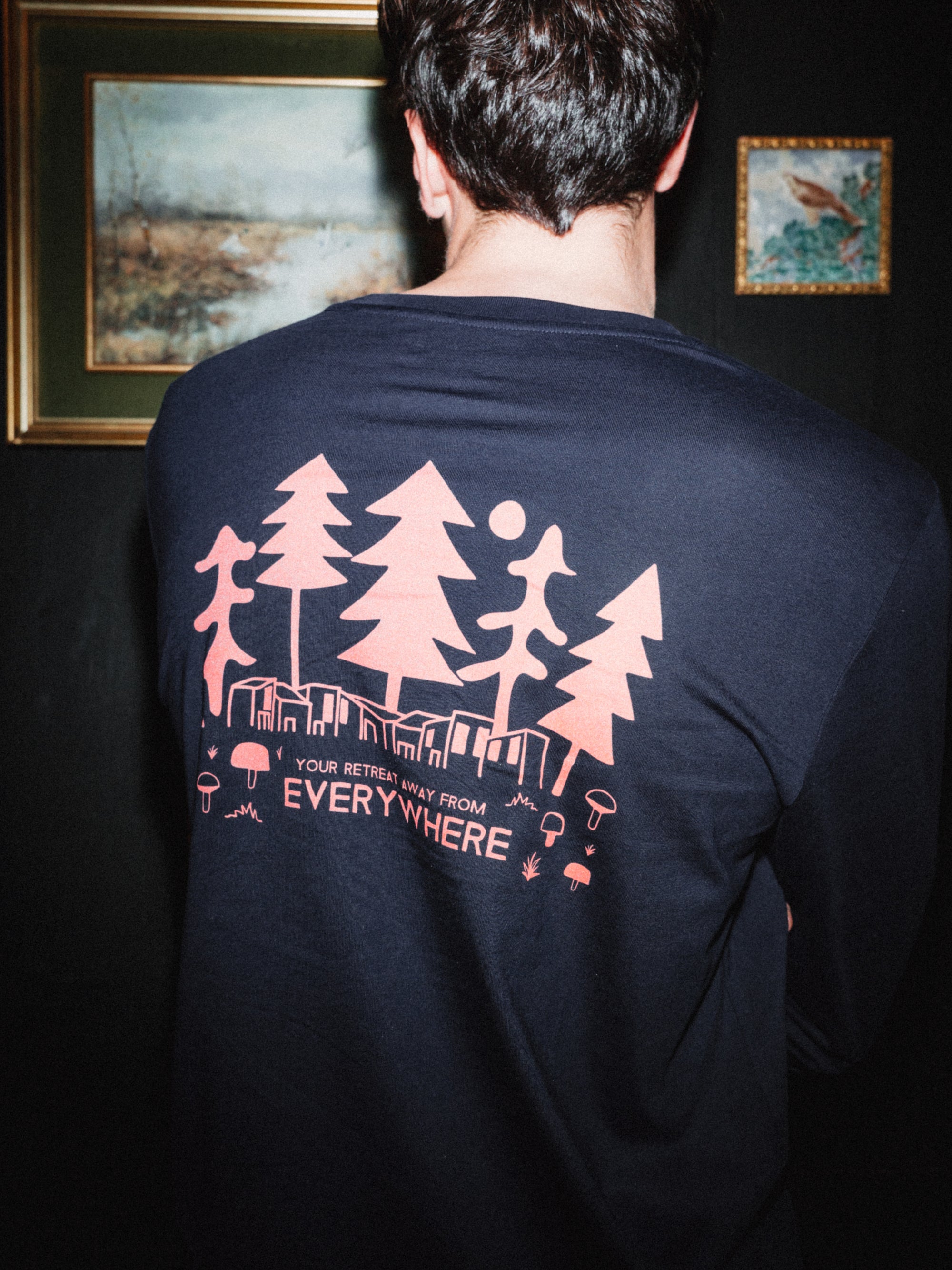 Aethos Monterosa Away From Everywhere Regular Fit Long Sleeve Shirt