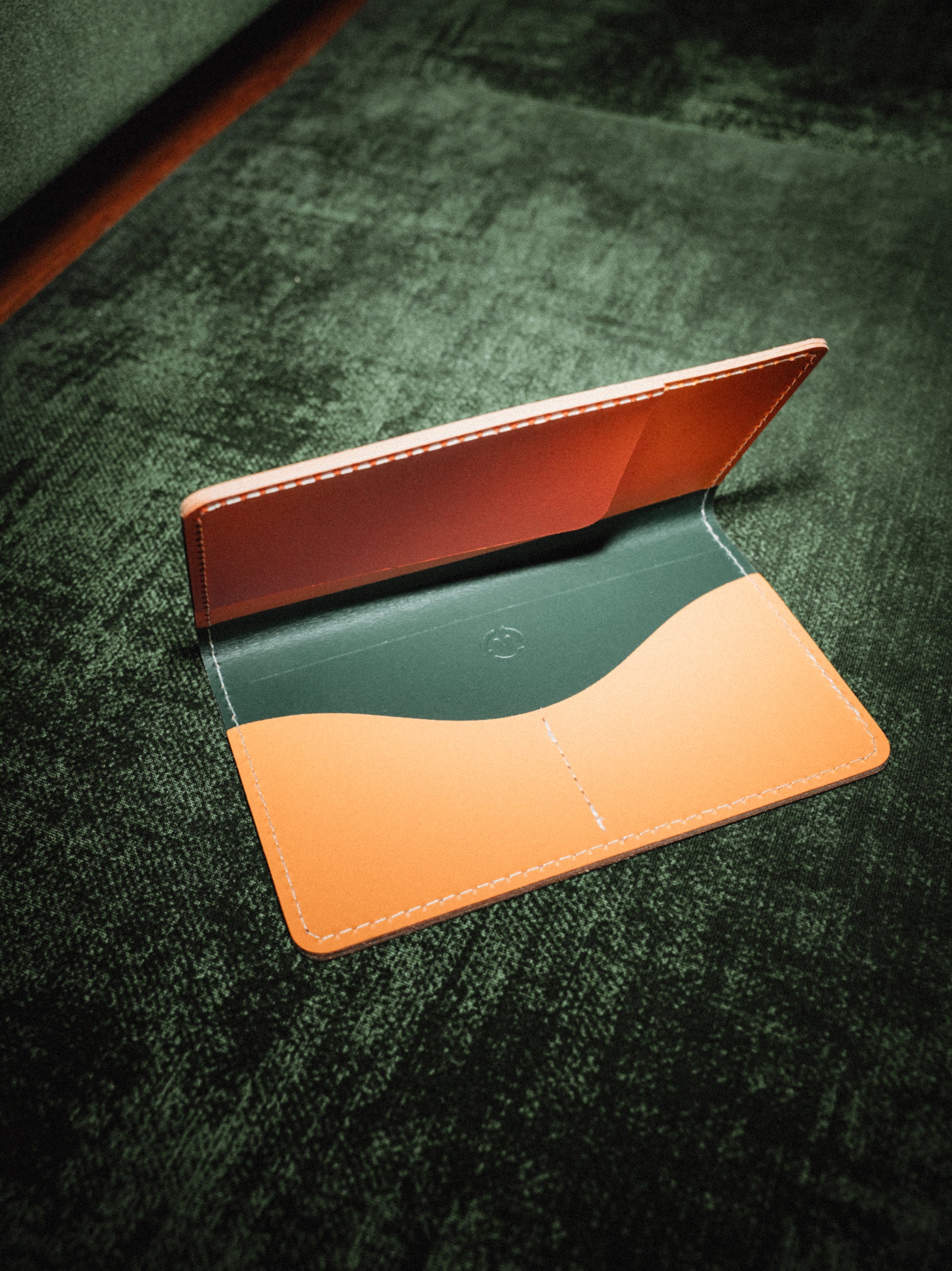 Aethos Passport Holder 100% Recycled Leather