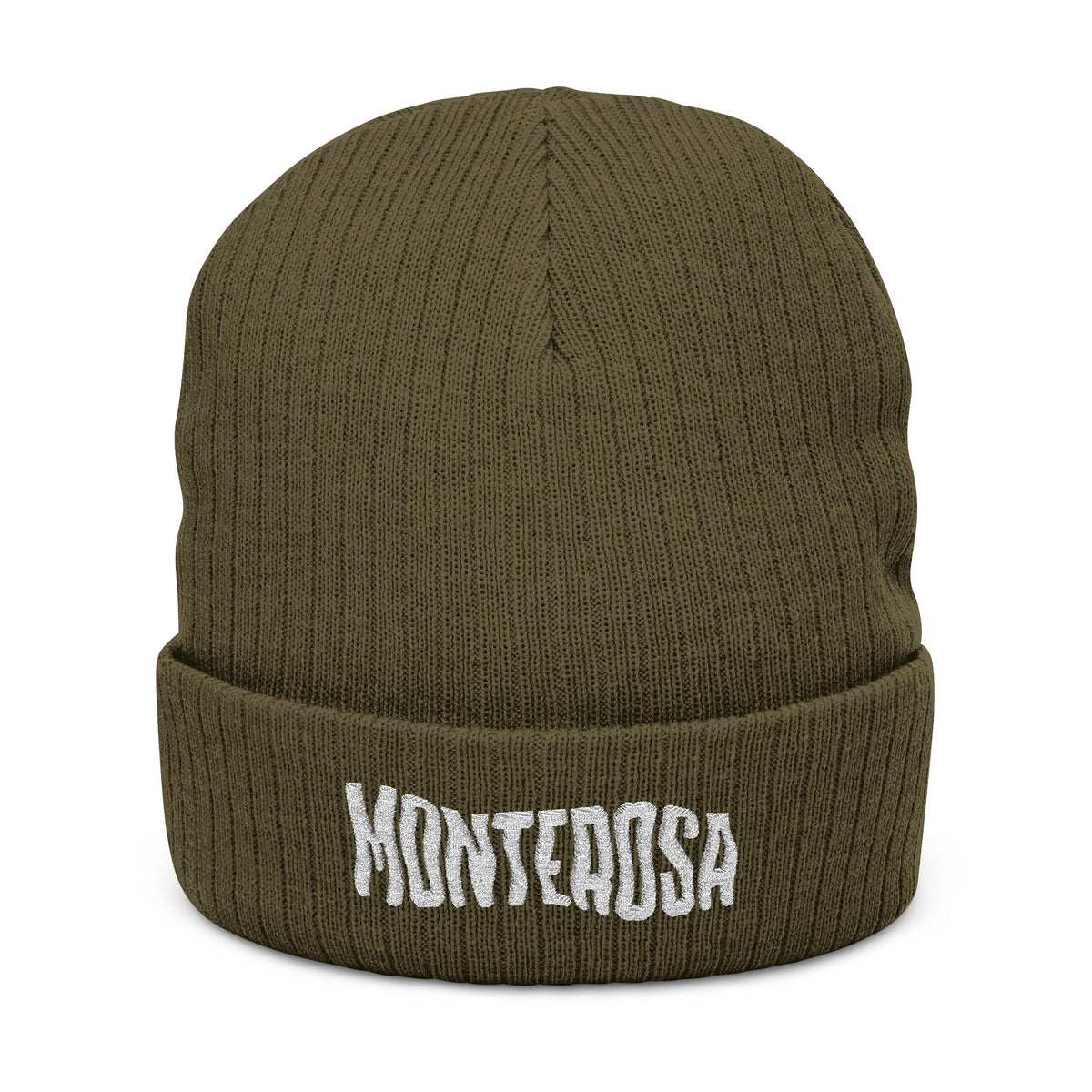 "Monterosa" Ribbed Knit Beanie