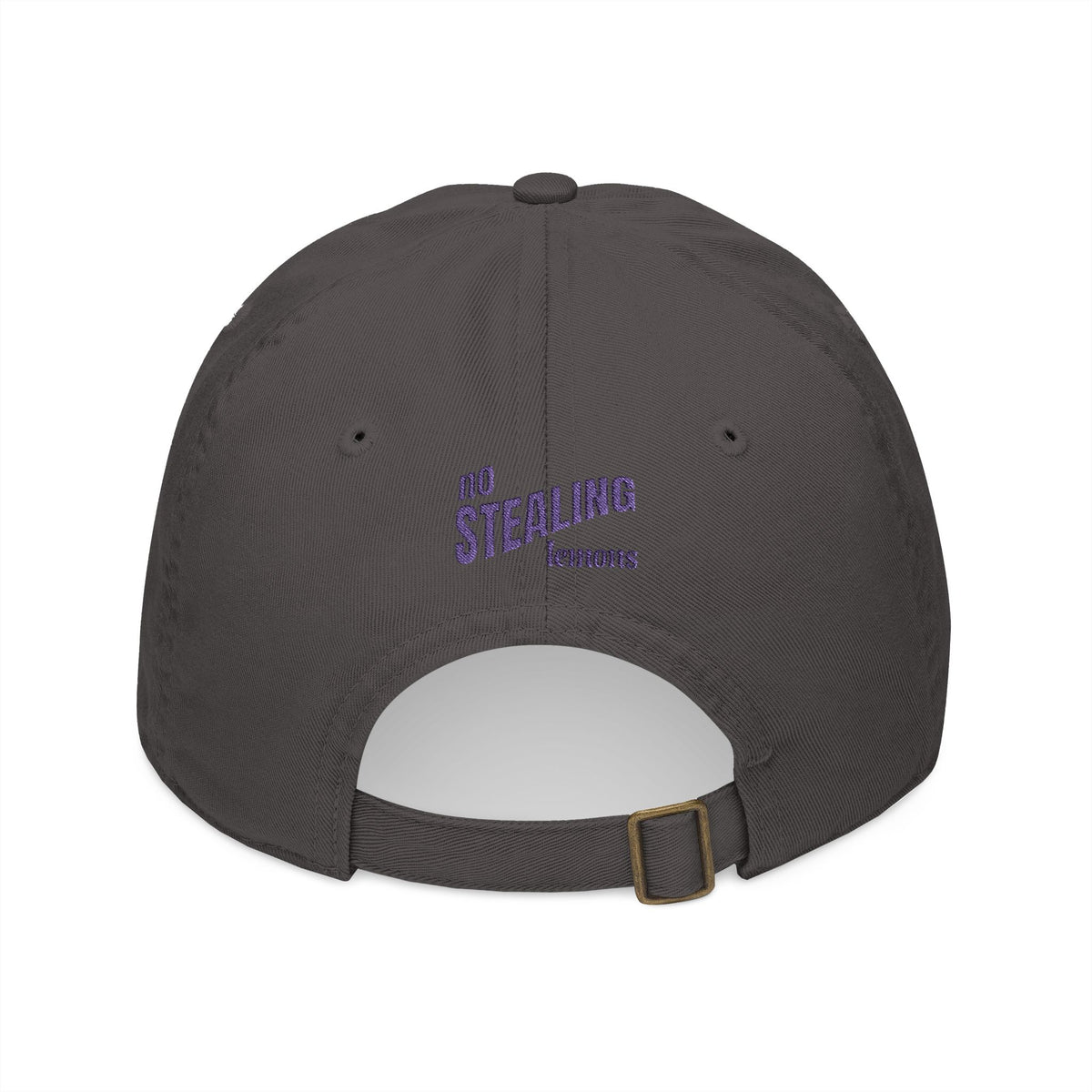 "No Stealing Lemons" Embroidered Baseball Cap