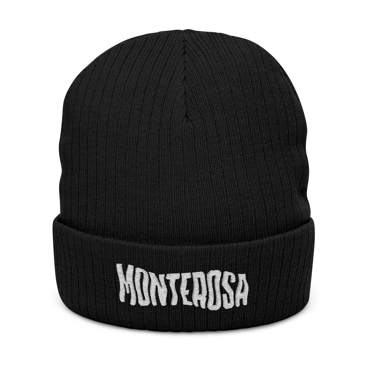 "Monterosa" Ribbed Knit Beanie