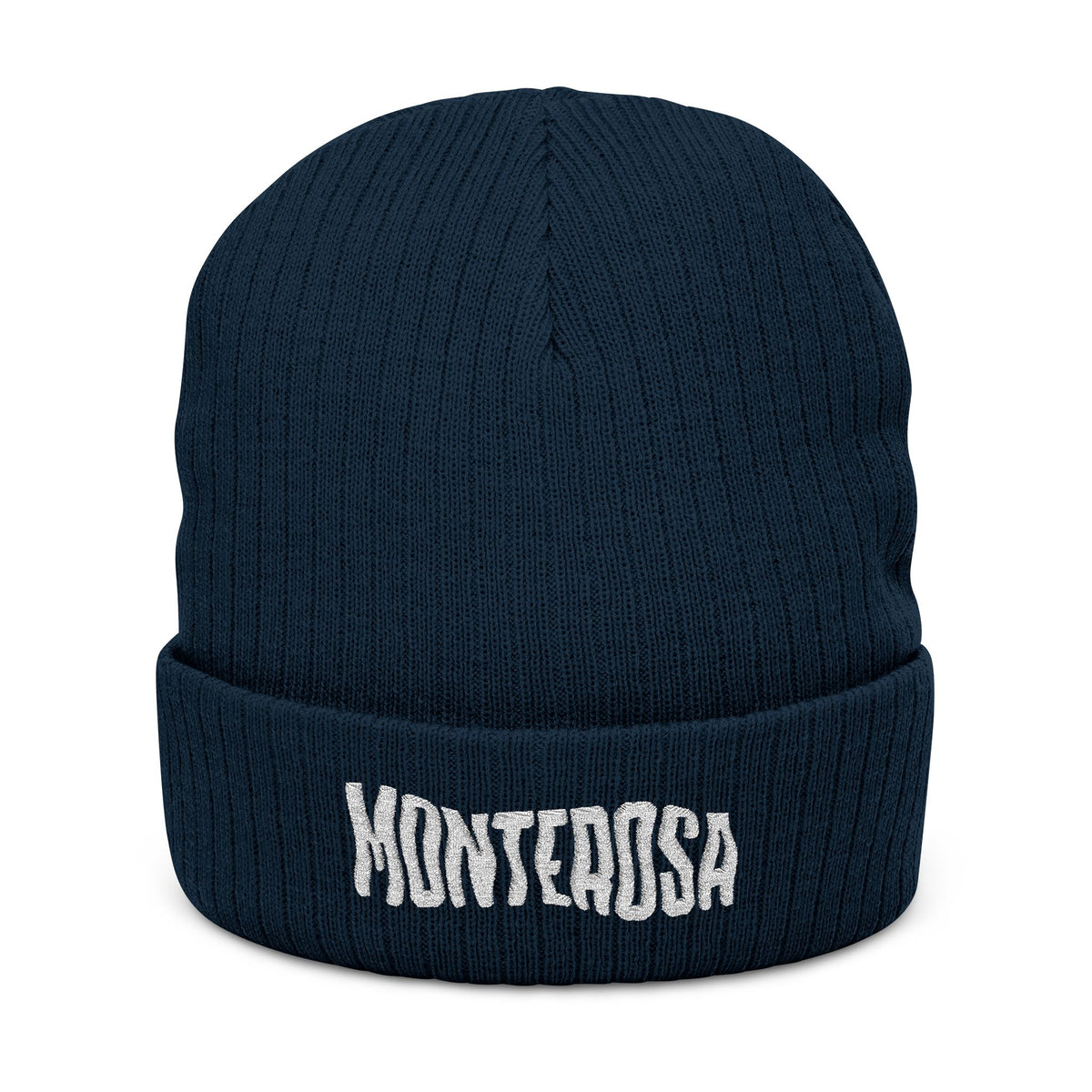 "Monterosa" Ribbed Knit Beanie