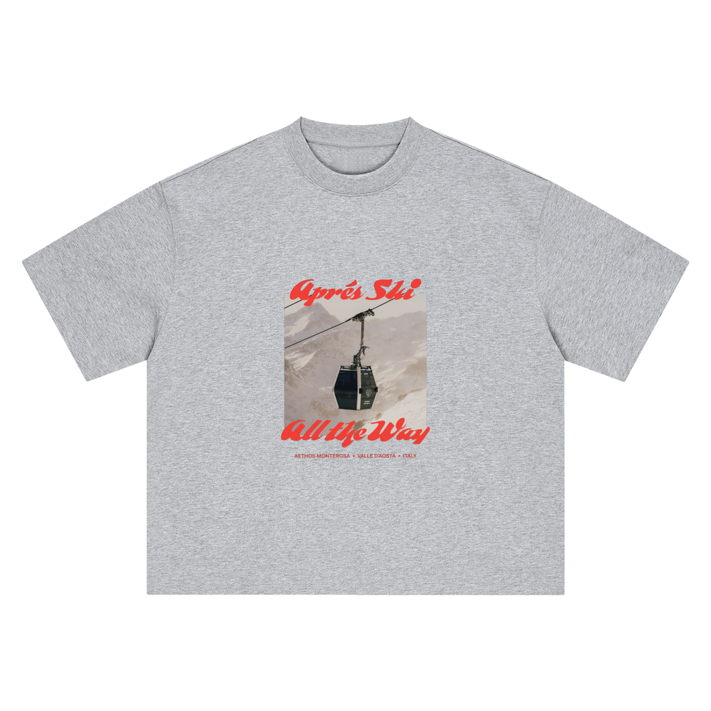 "Aprés Ski" Boxy Oversized T-Shirt