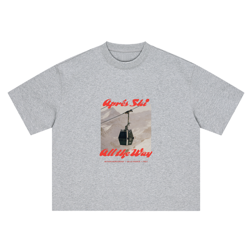 "Aprés Ski" Boxy Oversized T-Shirt
